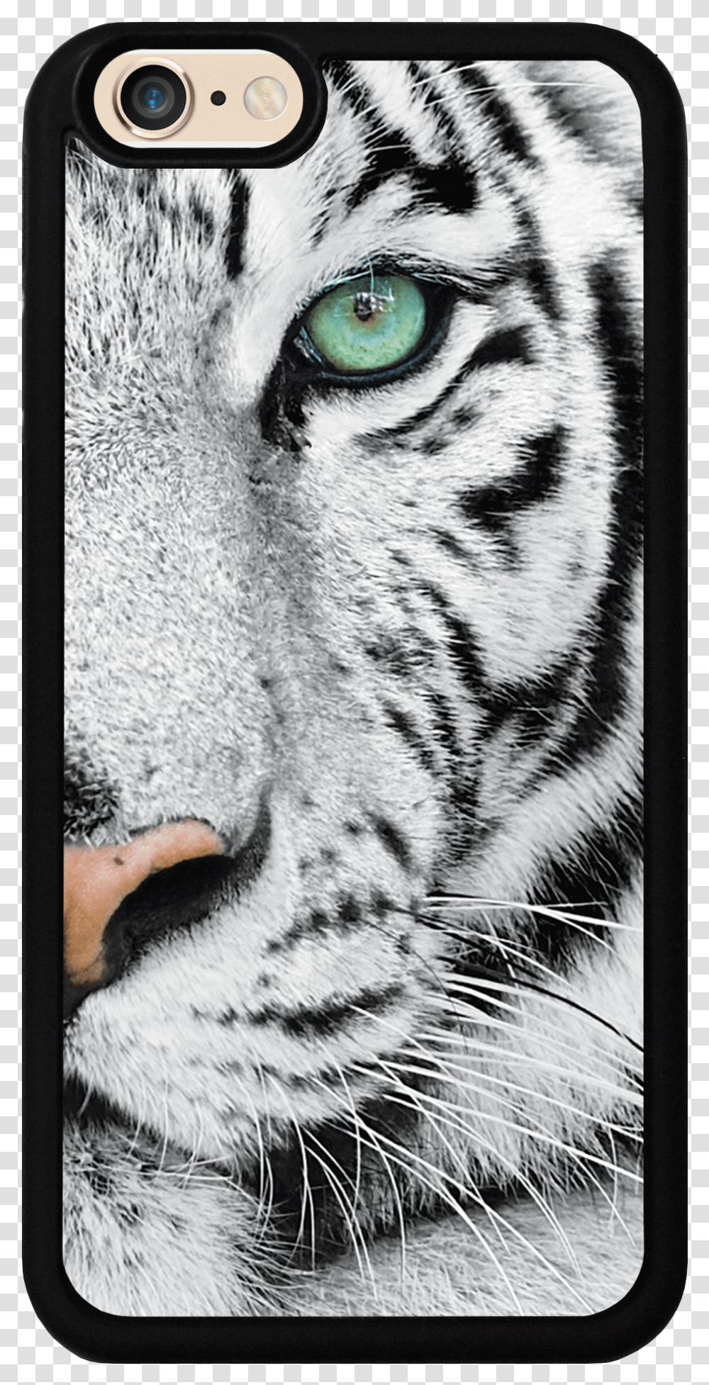 White Tiger Face Case Tiger Iphone 8 Case, Wildlife, Mammal, Animal, Panther Transparent Png