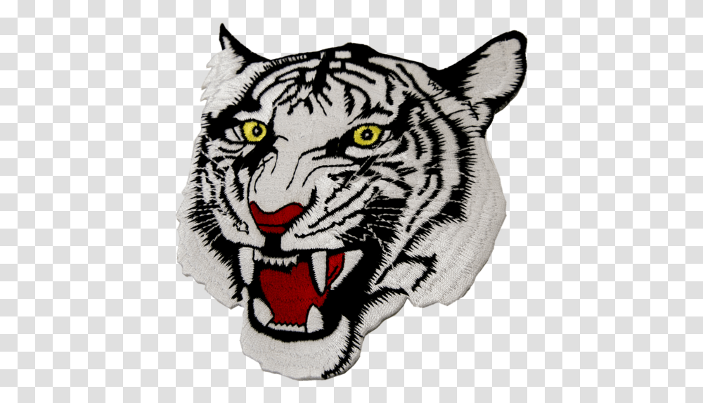 White Tiger Patch, Wildlife, Mammal, Animal, Zebra Transparent Png