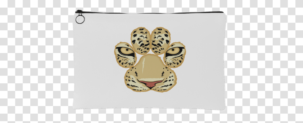 White Tiger Paw Face Coin Purse For Women Girls Mat, Food, Bread, Sesame, Seasoning Transparent Png