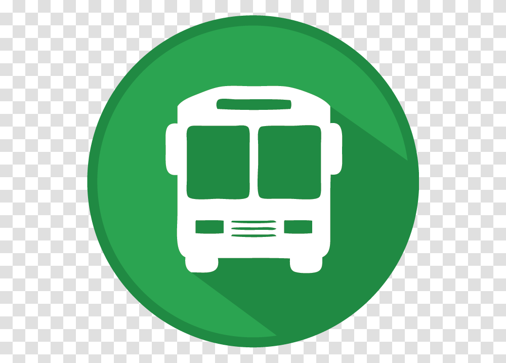 White Transportation Icons, Green, Label Transparent Png