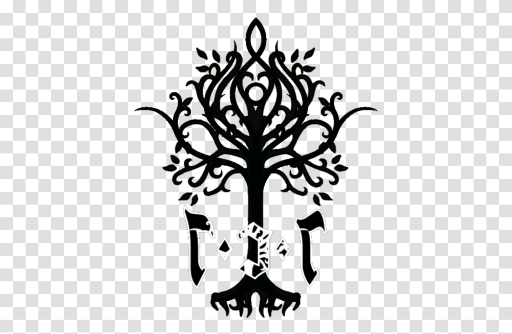 White Tree Of Gondor Designs, Alphabet, Number Transparent Png