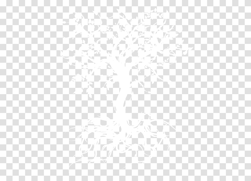 White Tree Painting Download White Tree Background, Plant, Root, Stencil Transparent Png