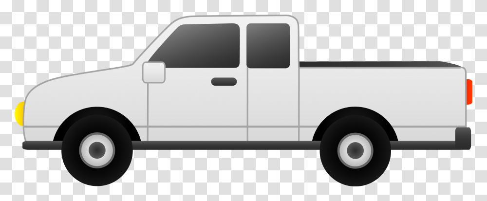 White Truck Clip Art, Van, Vehicle, Transportation, Pickup Truck Transparent Png
