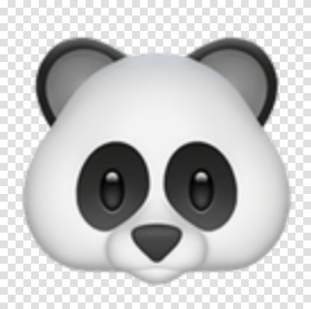 White Tumblr Aesthetic Cute Applemoji Apple Emoji Panda Emoji, Piggy Bank Transparent Png