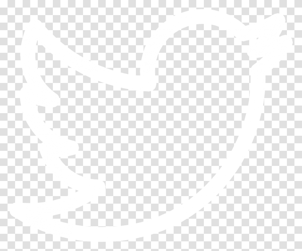 White Twitter Logo Outline, Antelope, Wildlife Transparent Png