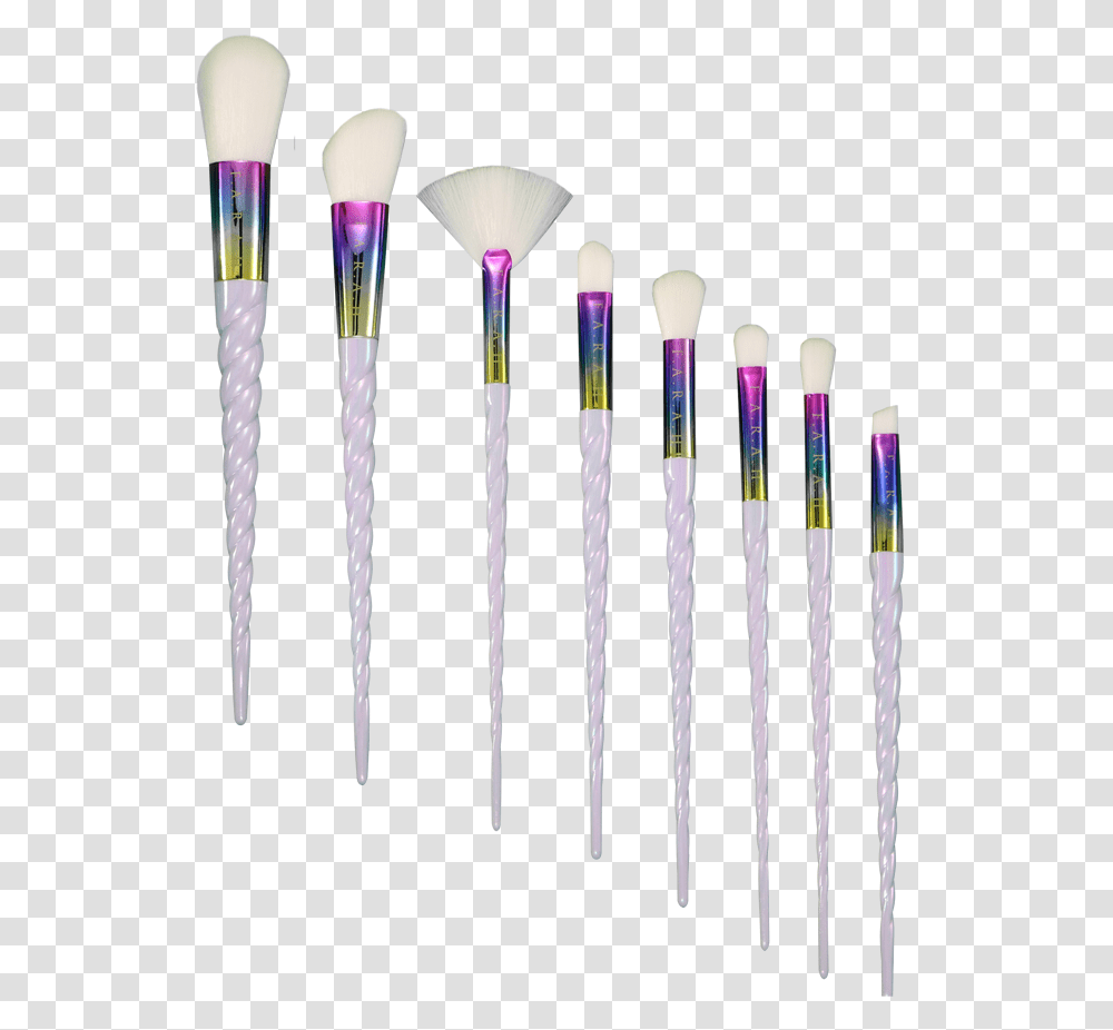 White Unicorn Makeup Brush Sets, Tool, Golf, Sport, Sports Transparent Png