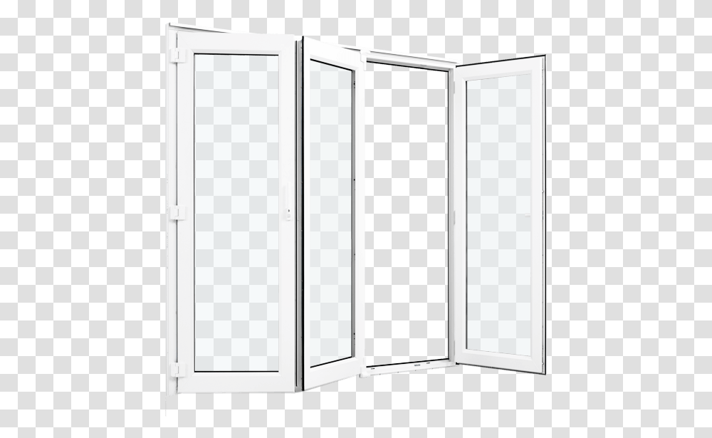 White Upvc Bifold Door Cut Out Window, Folding Door, Furniture, French Door, Sliding Door Transparent Png