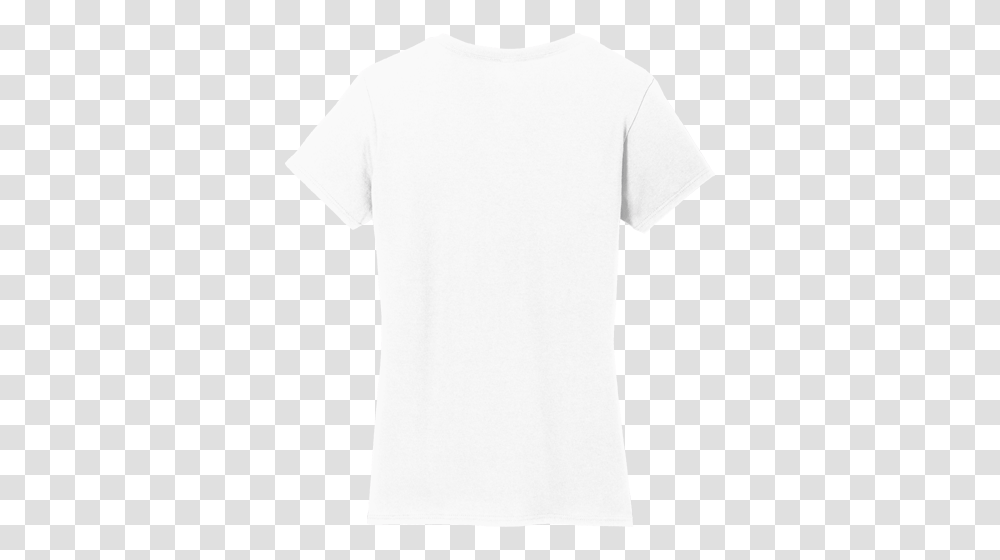 White V Neck T Shirt Template The Gallery, Apparel, T-Shirt, Undershirt Transparent Png