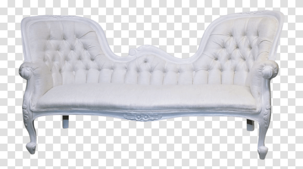 White Velvet Sofa Studio Couch, Furniture, Chair, Bench, Bed Transparent Png