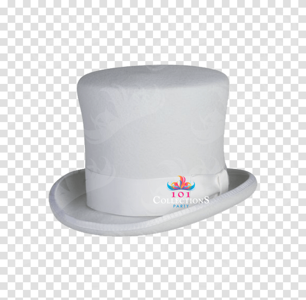 White Victorian Top Hat, Stencil, Wedding Cake, Dessert, Food Transparent Png