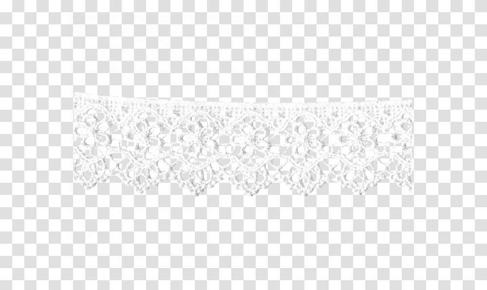 White Vintage Cluny Lace Trim 2 18 Inch By 1 Yard, Rug Transparent Png