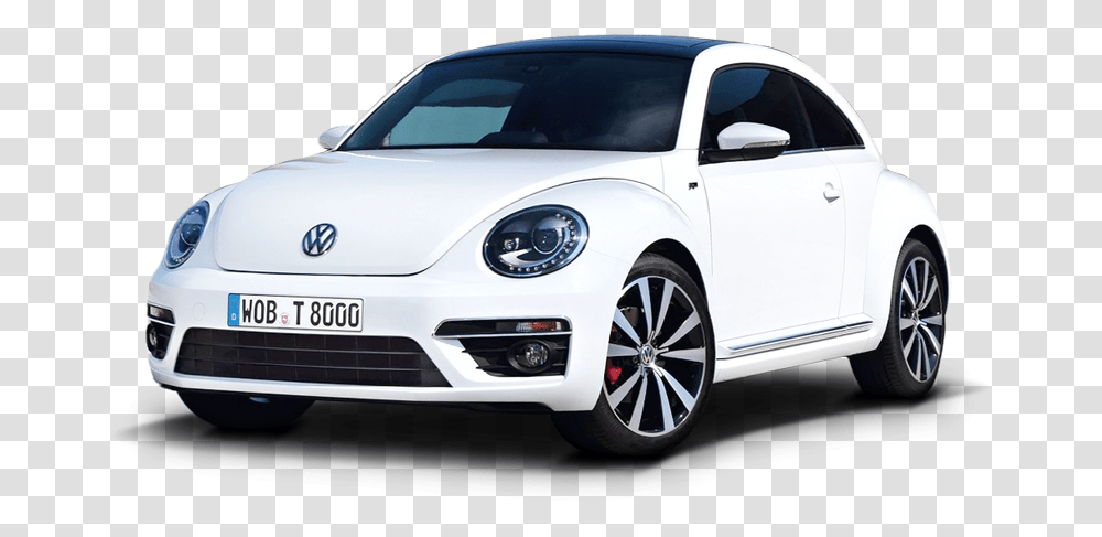 White Volkswagen Beetle Car Image New White Beetle Car, Vehicle, Transportation, Sedan, Sports Car Transparent Png