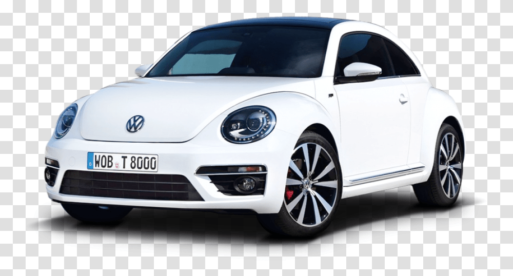 White Volkswagen Beetle Car Image Volkswagen New Beetle 2014, Vehicle, Transportation, Sedan, Tire Transparent Png