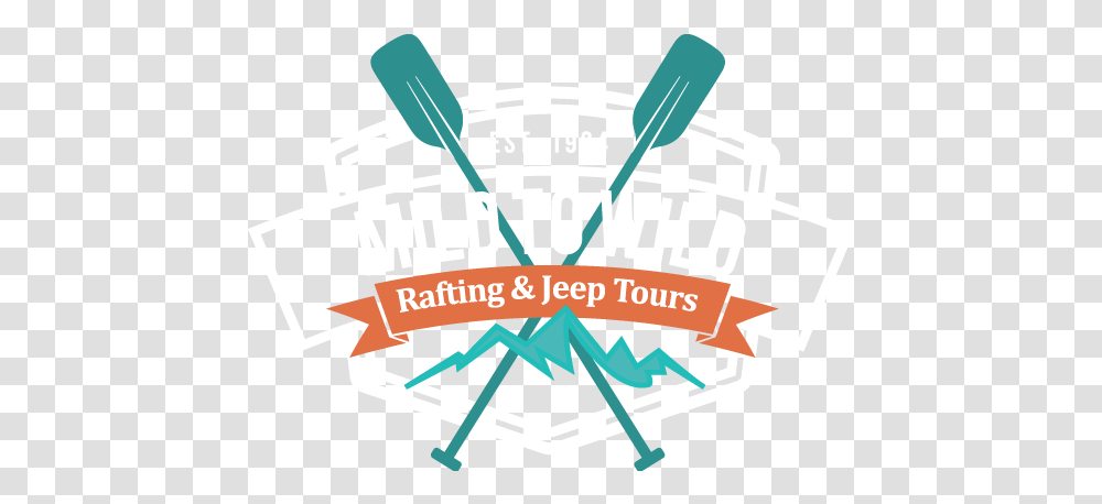 White Water Rafting Trips & Jeep Tours In Colorado Utah And Graphic Design, Text, Darts, Game, Logo Transparent Png