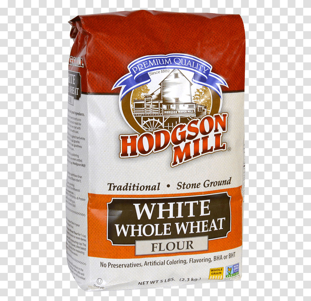 White Whole Wheat Flour Hodgson Mill White Flour, Powder, Food, Plant, Grain Transparent Png
