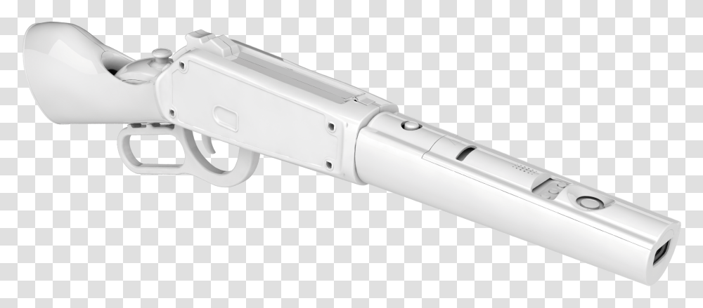 White Winchester Rifle, Gun, Weapon, Weaponry, Electronics Transparent Png