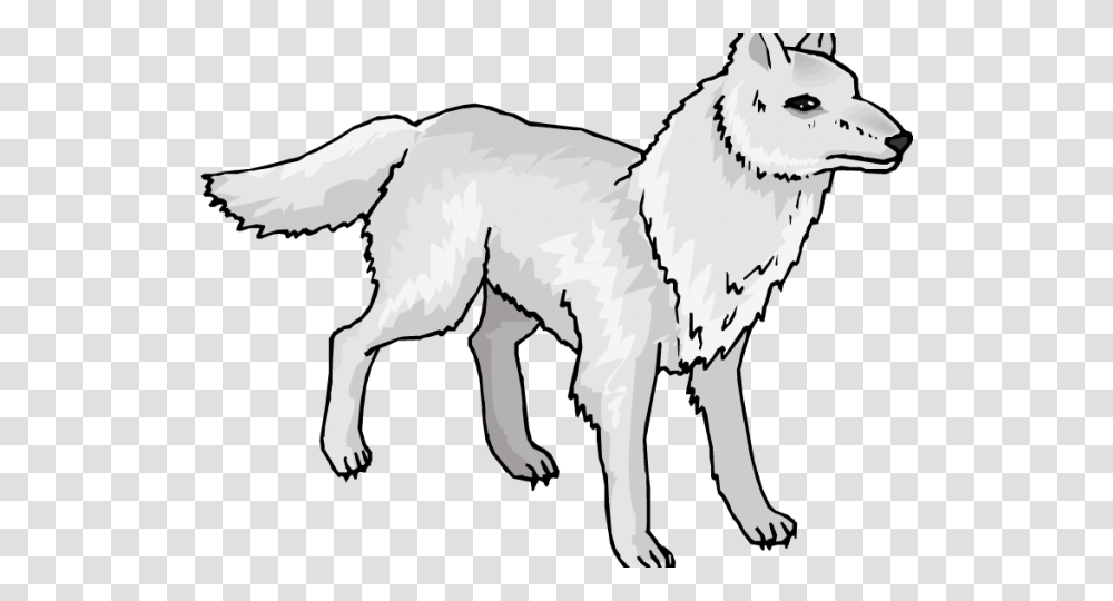 White Wolf Clipart Wolf Silhouette, Mammal, Animal, Horse, Red Wolf Transparent Png