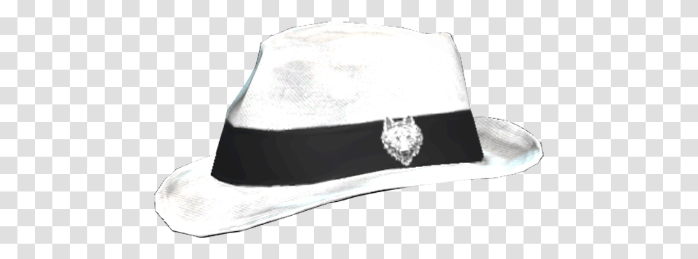White Wolf Fedora Cowboy Hat, Apparel, Baseball Cap, Accessories Transparent Png