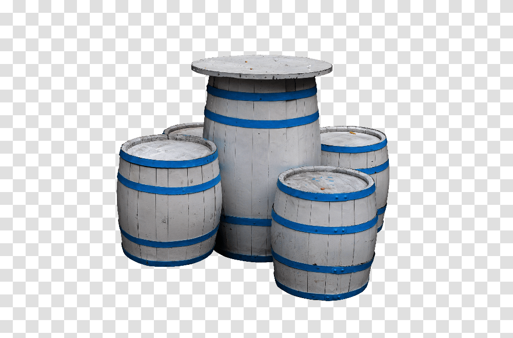 White Wood Barrels, Keg Transparent Png