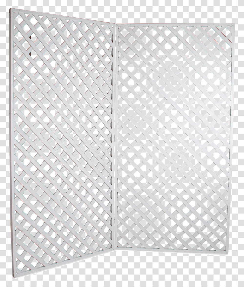 White Wood Lattice Screen Academy, Rug, Pattern, Texture, Grille Transparent Png