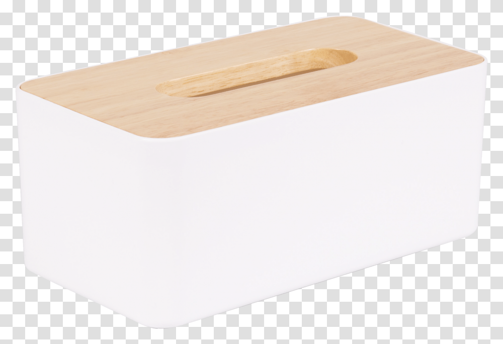 White Wood Tissue Box, Furniture, Paper, Paper Towel Transparent Png