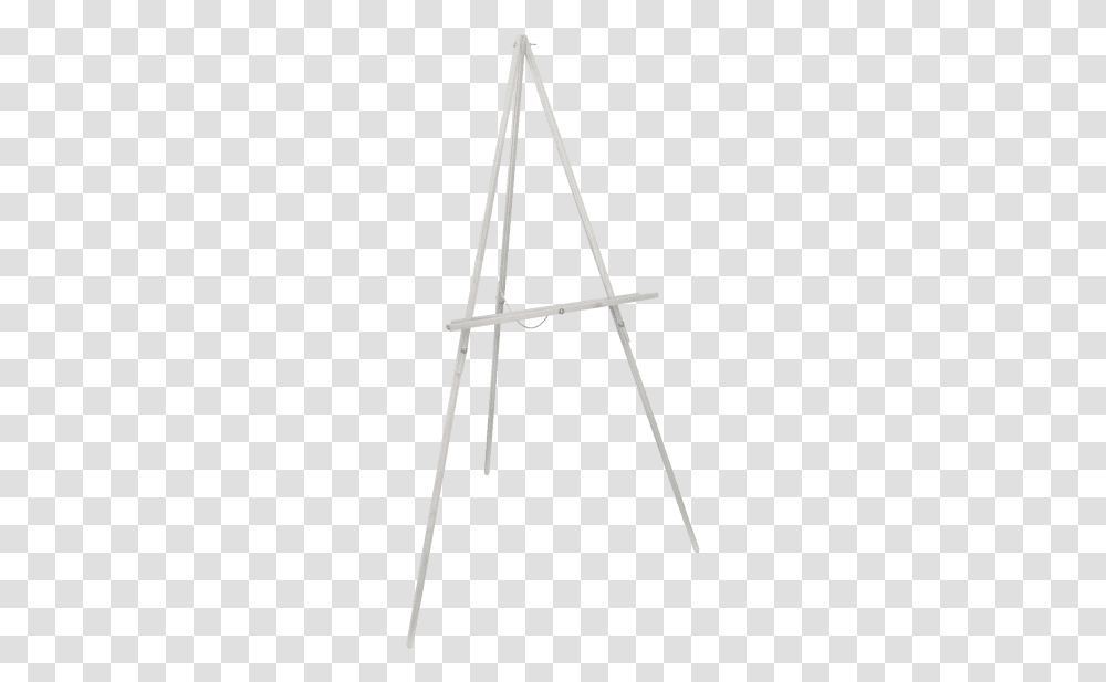 White Wooden Tripod Easel Easy Stand For Painting, Shop, Furniture, Utility Pole, Bar Stool Transparent Png
