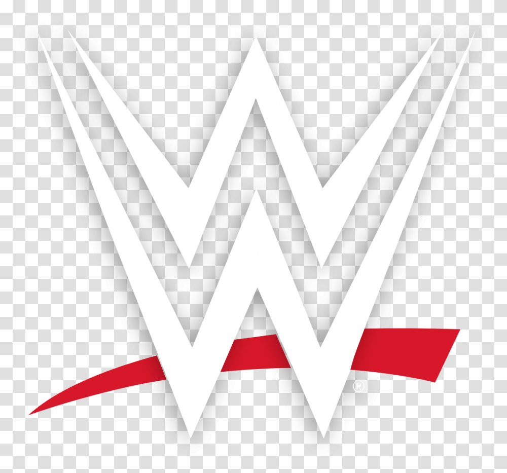 White Wwe Logo, Label, Triangle Transparent Png