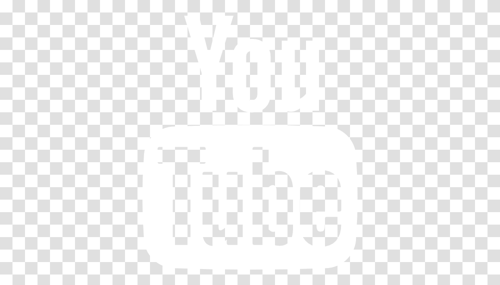 White Youtube Logo Image You Tube Icon White, Text, Label, Number, Symbol Transparent Png