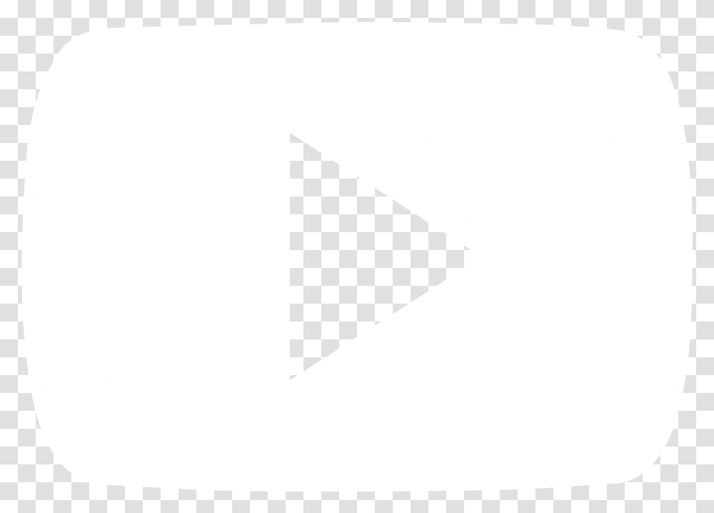 White Youtube Youtube White Logo, Triangle, Business Card, Paper Transparent Png