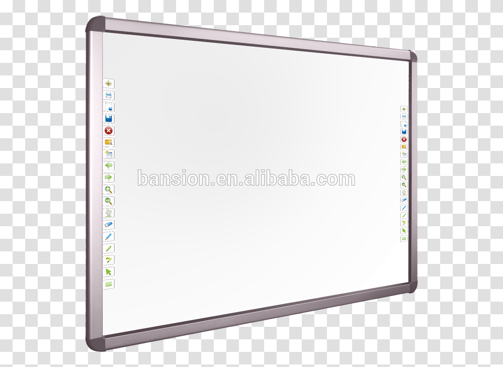 Whiteboard, White Board, Monitor, Screen, Electronics Transparent Png