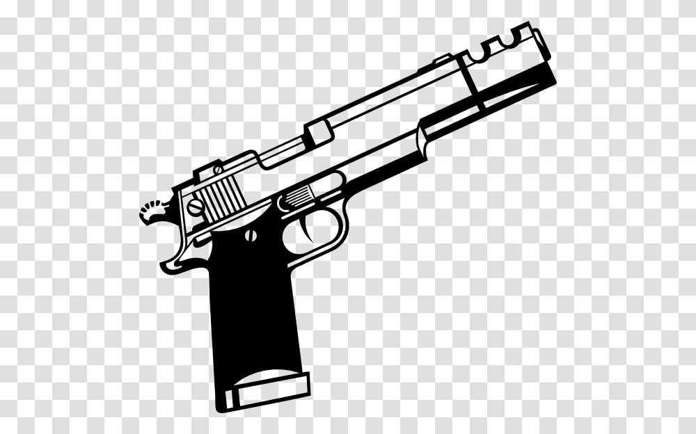 Whiteguntilt Clip Art, Weapon, Weaponry, Handgun Transparent Png