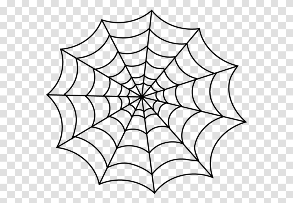 Whitelineleafspider Websymmetryline Artblack Spider Web For Coloring, Rug Transparent Png