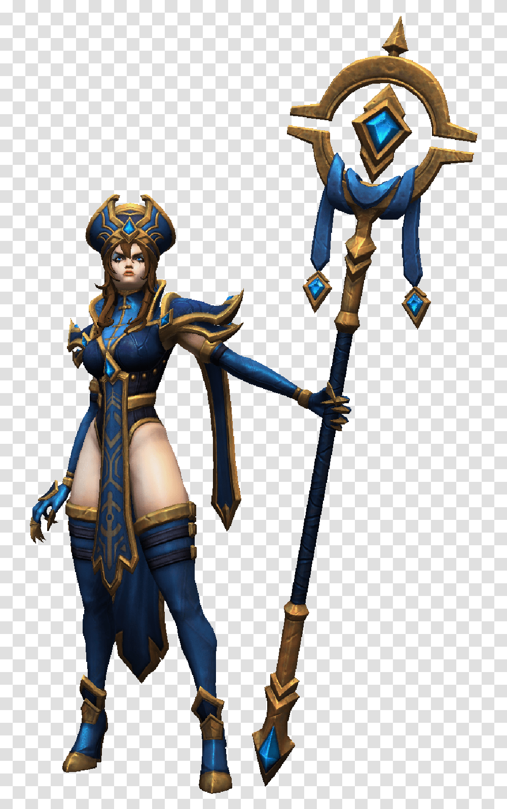 Whitemane Lordaeron Skin Heroes Of The Storm Whitemane, Person, Costume, Figurine Transparent Png