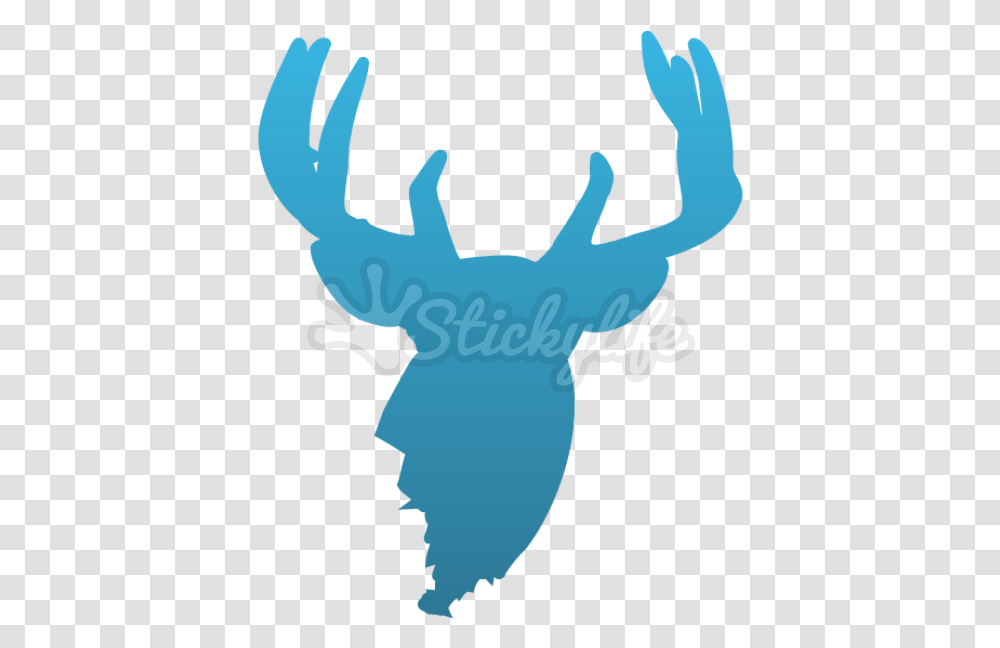 Whitetail Buck Decal Illustration, Person, Human Transparent Png