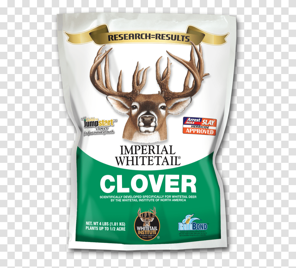 Whitetail Institute Imperial Clover, Deer, Wildlife, Mammal, Animal Transparent Png