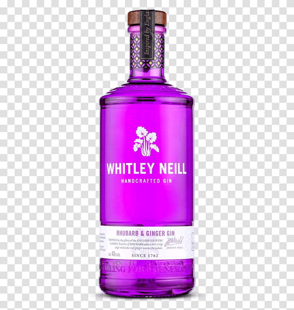 Whitley Neill Rhubarb Amp Ginger Gin, Liquor, Alcohol, Beverage, Drink Transparent Png