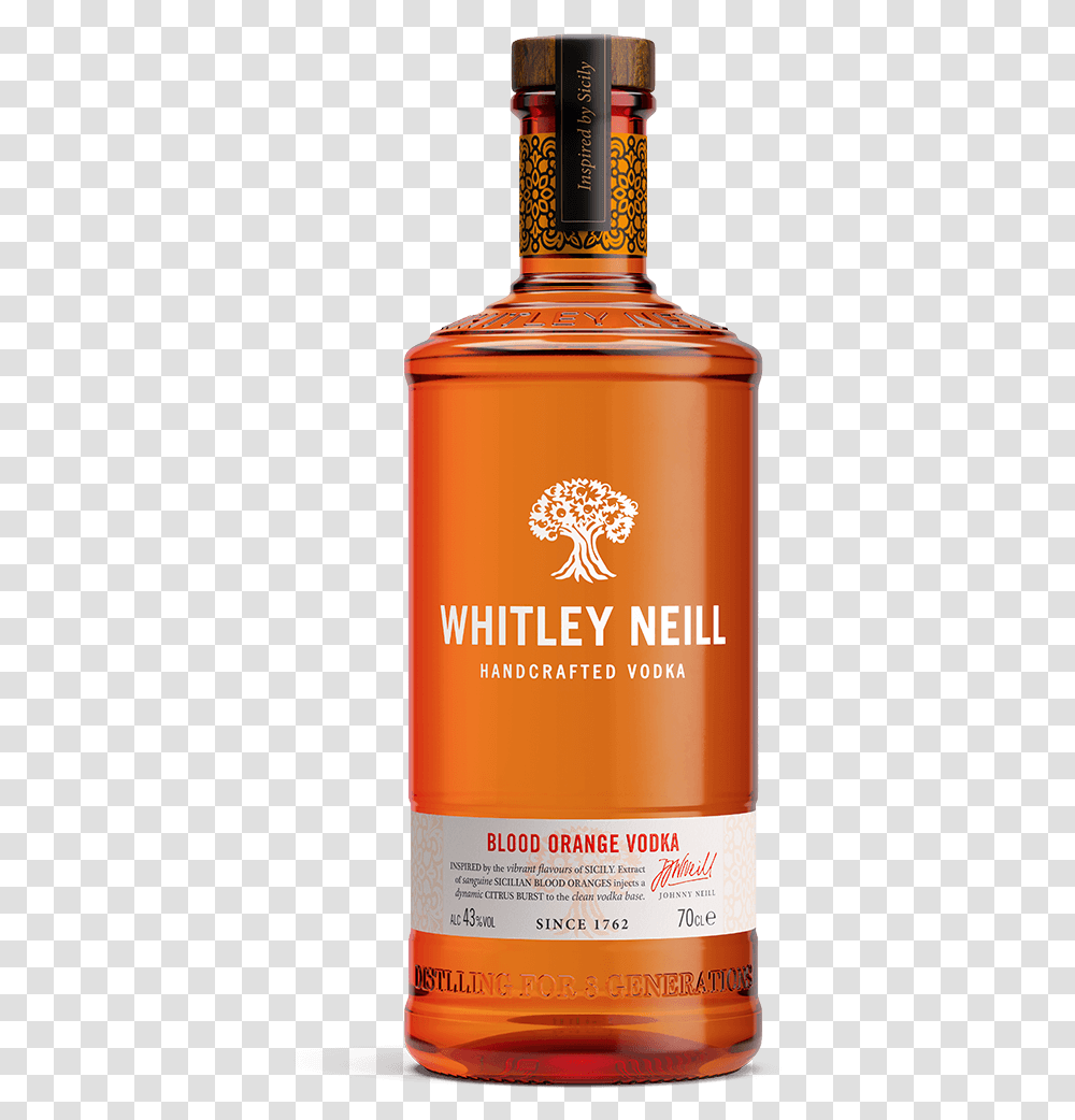 Whitley Neill Rhubarb And Ginger Gin, Liquor, Alcohol, Beverage, Bottle Transparent Png