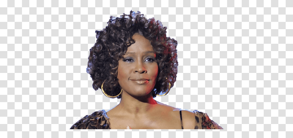 Whitney Houston Face Whitney Houston Funeral, Hair, Person, Female Transparent Png