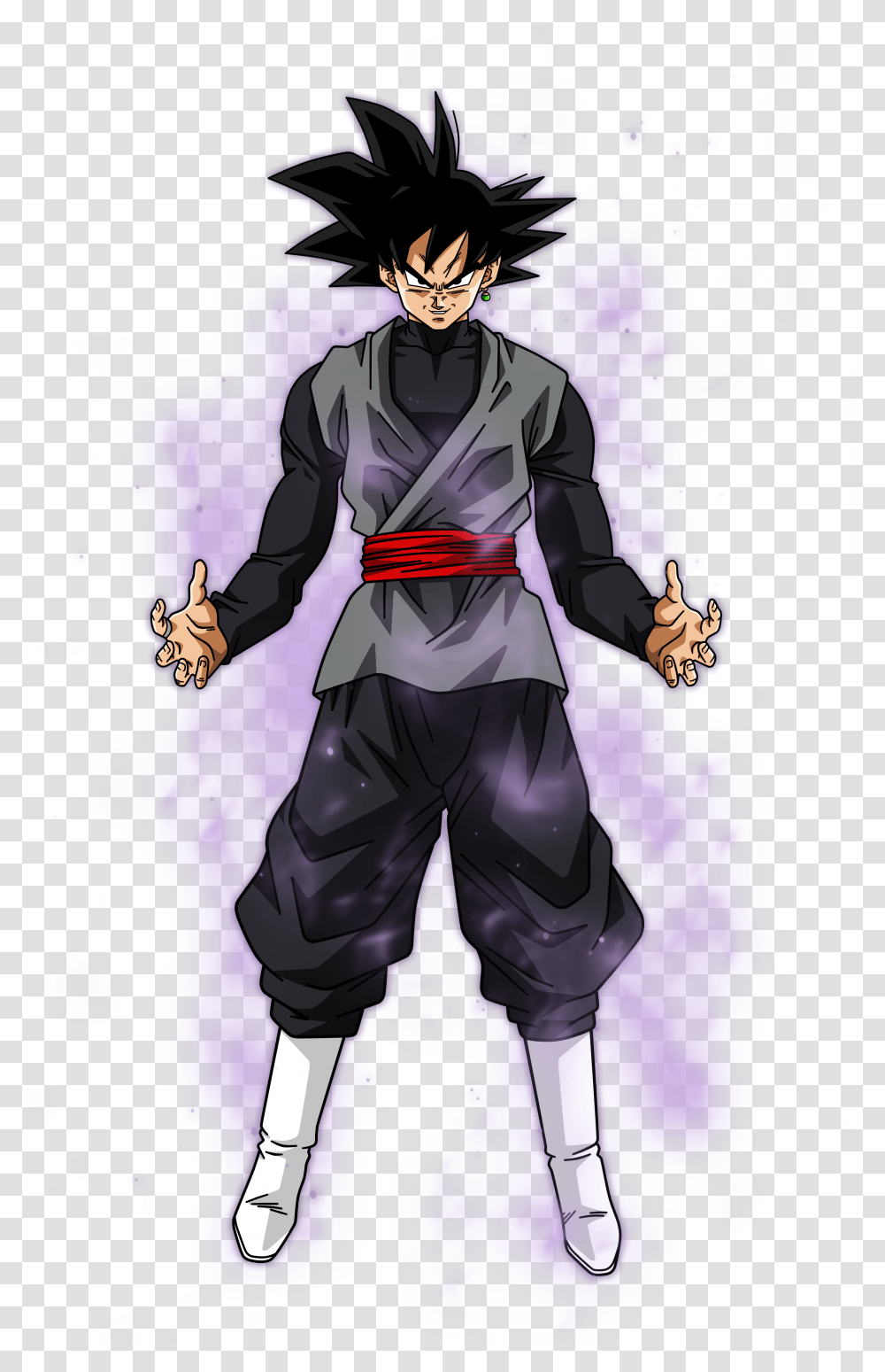 Who Are The Two Beings That Make Up Fused Zamasu In Dragon Black Goku Dragon Ball Super,  Transparent Png