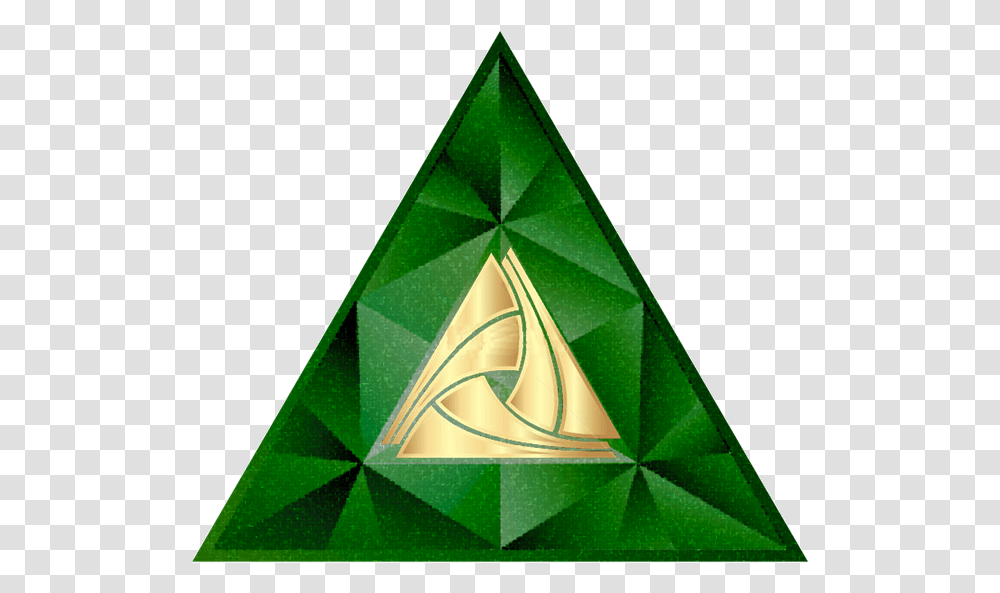 Who Are We - Green Triangle Triangle Transparent Png