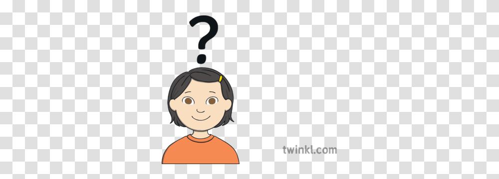Who Icon Question Person Ks1 Sen Illustration Twinkl Happy, Female, Outdoors, Girl Transparent Png