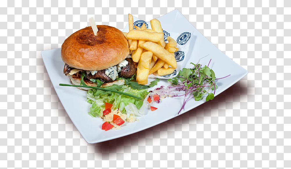 Who Said Burger Is Only For Meat Lovers In Brewbites French Fries, Food, Bread Transparent Png