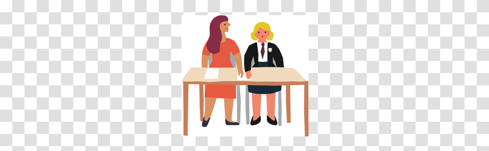 Who To Talk To If You Are Worried About Something, Person, Human, Furniture, Table Transparent Png
