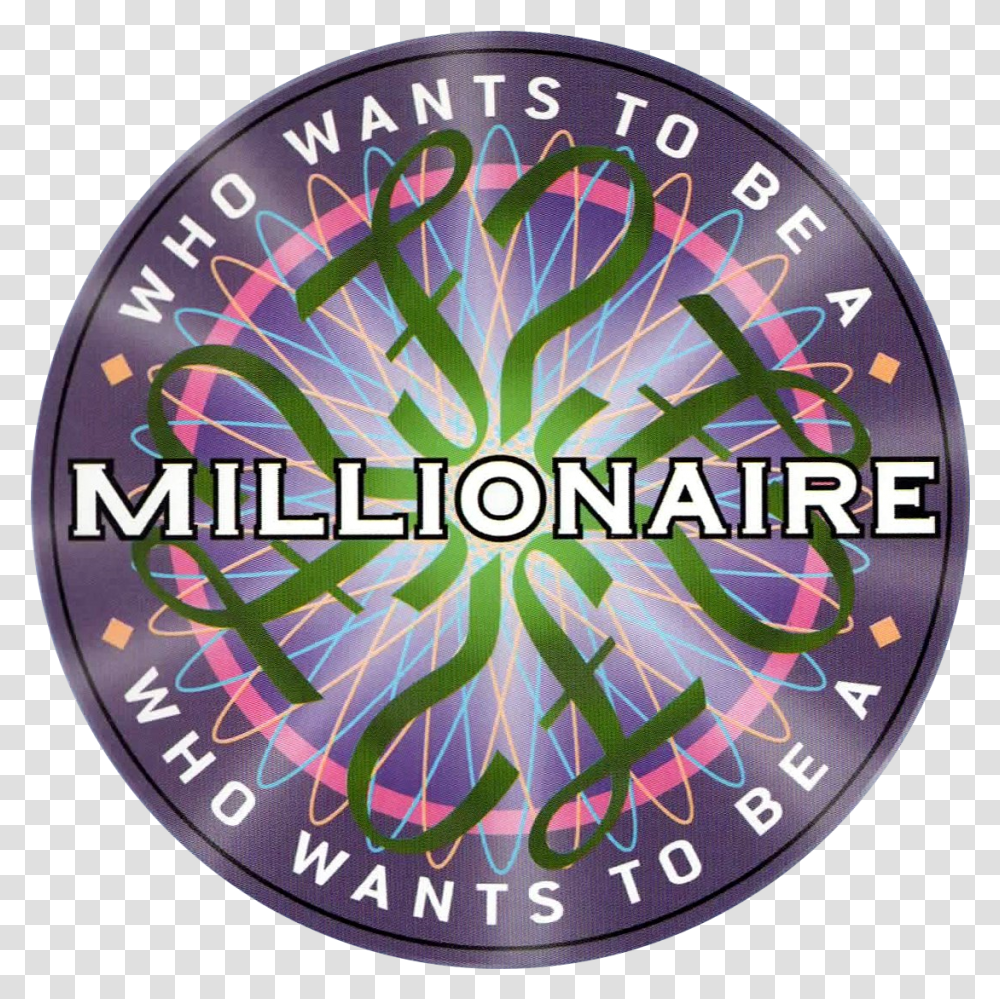 Who Wants To Be A Millionaire Uk Game Show Logopedia Wwtbam 2nd Edition Pc, Label, Text, Symbol, Rug Transparent Png