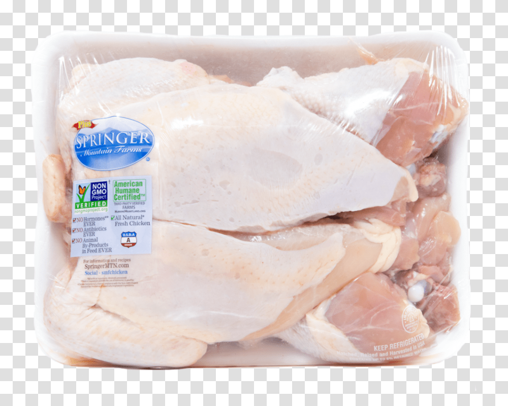 Whole Chicken Cut Up Whole Cut Up Chicken Pack, Diaper, Sliced, Food, Pork Transparent Png