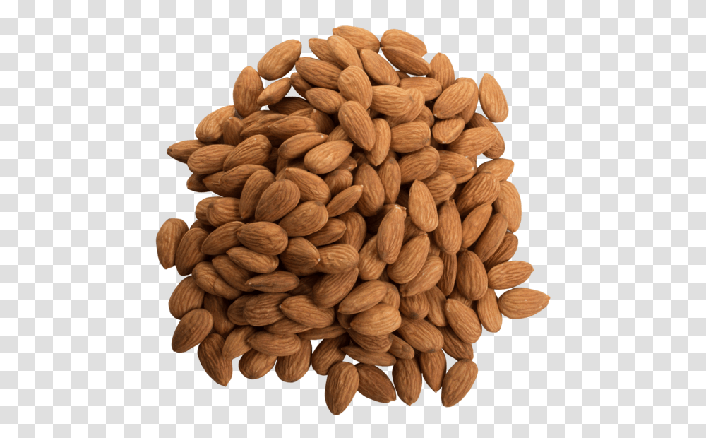 Whole Raw Almonds, Plant, Vegetable, Food, Nut Transparent Png