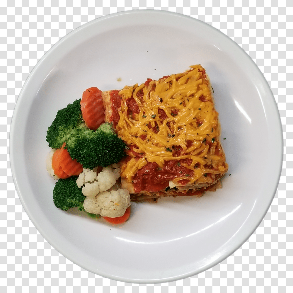 Whole Wheat Turkey Lasagna Amp Vegetables Broccoli, Plant, Food, Meal, Dish Transparent Png