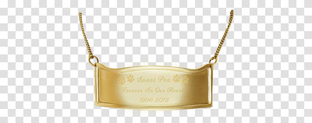 Wholesale Engraved Pet Memorial Plaque Contoured Brass Plaque Hanging By Chain, Clothing, Apparel, Footwear, Food Transparent Png