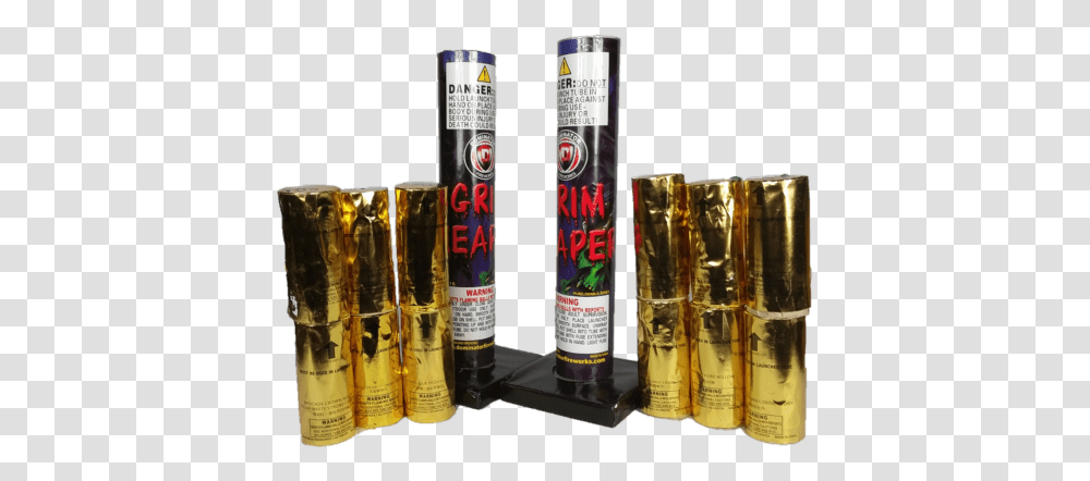 Wholesale Fireworks Grim Reaper 12 Pack Case 61 Liqueur, Lager, Beer, Alcohol, Beverage Transparent Png