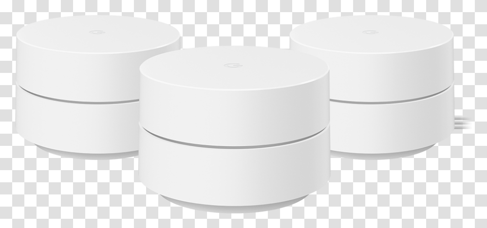 Wholesale Google Google Wifi Mesh Router 3 Pack White Solid, Furniture, Milk, Beverage, Drink Transparent Png